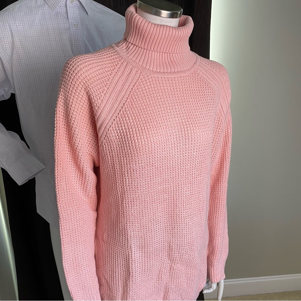 Turtleneck Sweater Pink